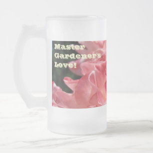 ¡Amor de jardinero maestro! Tazas de jardín de ros