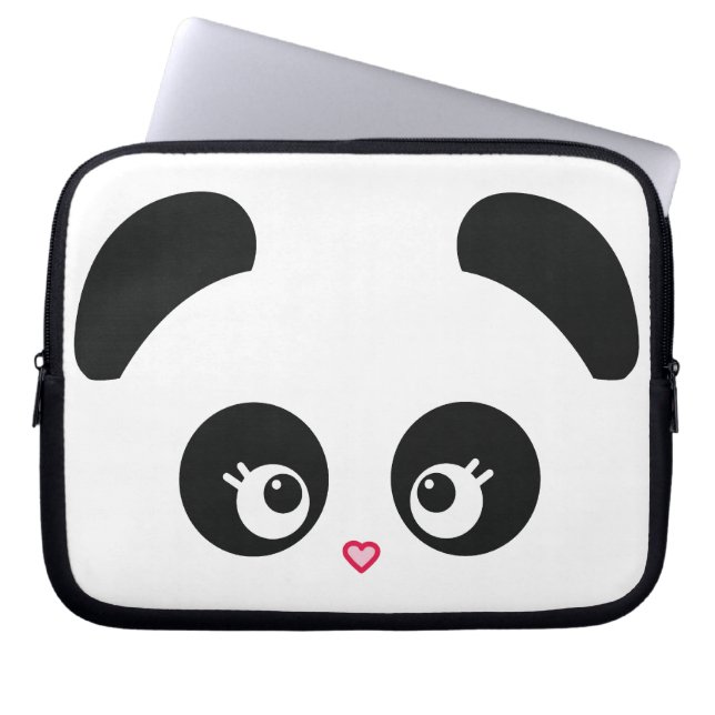 Amor de la funda para portátiles Panda® (Frente)