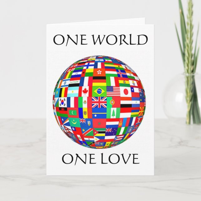 Amor de la tarjeta de felicitación del día de (Anverso)