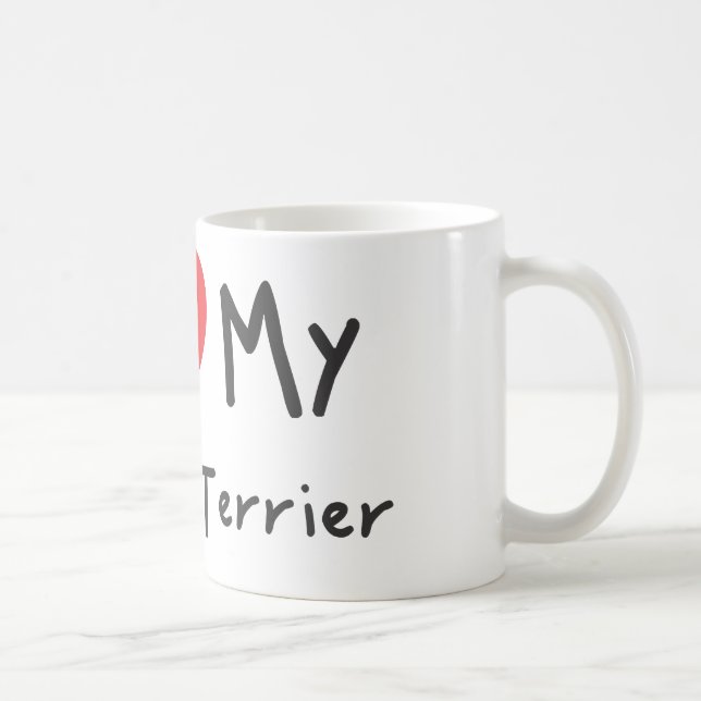 Amor de la taza I mi Airedale Terrier (Derecha)