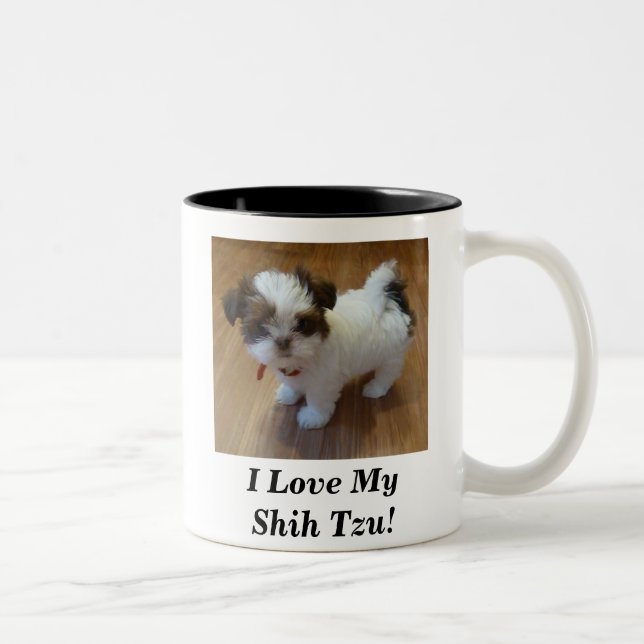 ¡Amor de la TAZA I mi Shih Tzu! (Derecha)