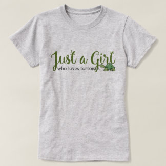 Amor de la tortuga apenas una camiseta de la