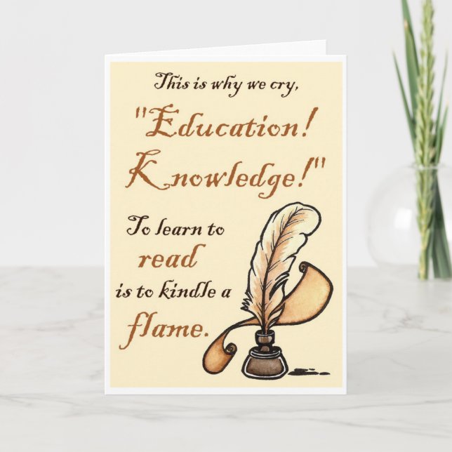 Amor de Les Misérables: Tarjeta de nota del (Anverso)