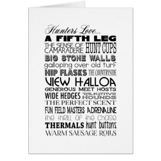 Amor de los cazadores…