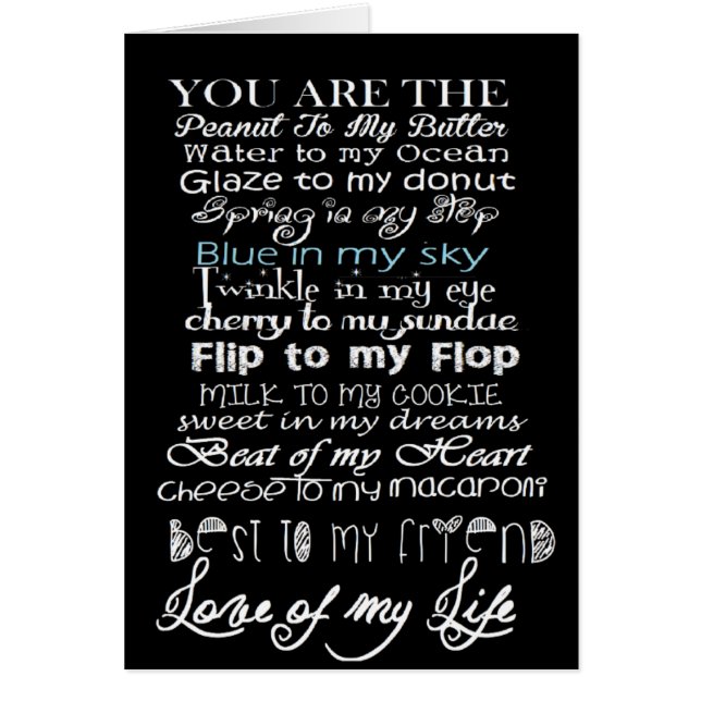 Amor de mi vida (Frente)