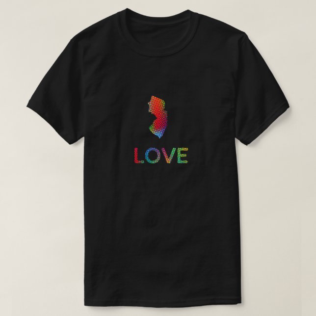 Amor de Nueva Jersey. Camiseta esencial (Diseño del anverso)