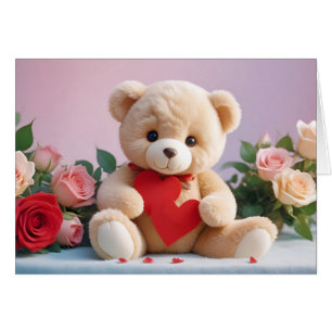Amor de Osito Tierno Romántico Hermoso Regalo
