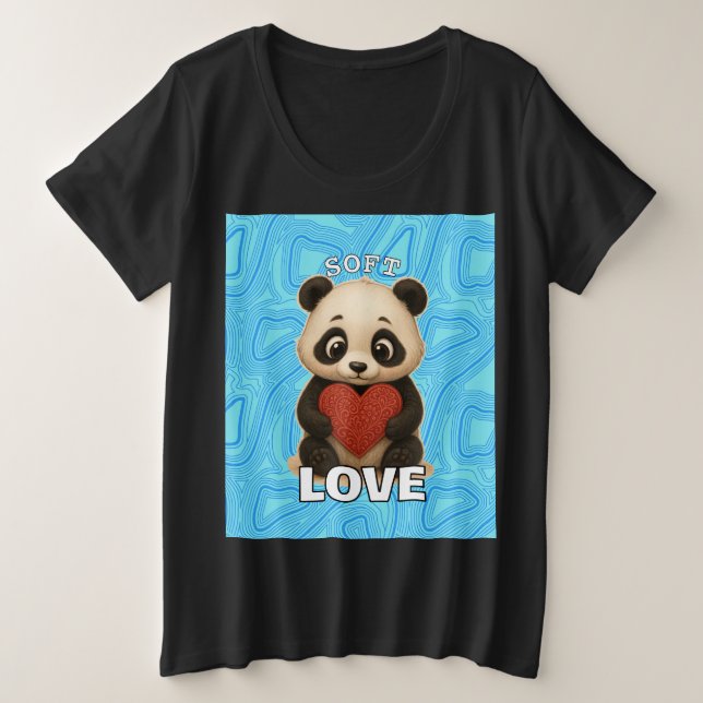 amor de panda (Anverso del diseño)