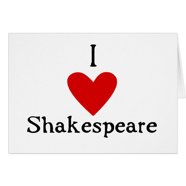 Amor de Shakespeare (Anverso (Horizontal))