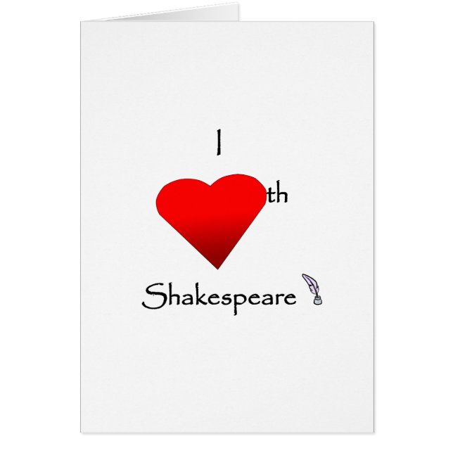 Amor de Shakespeare (Frente)