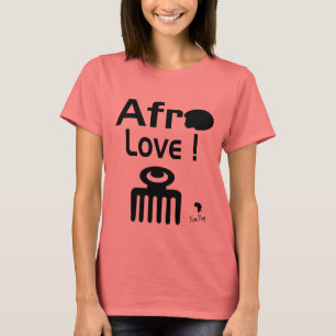 ¡Amor del Afro!  Camiseta