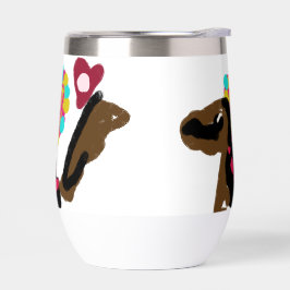 Amor del cachorro cálido