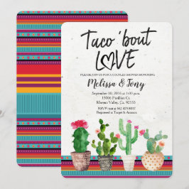 Amor del combate del Taco de la invitación de la
