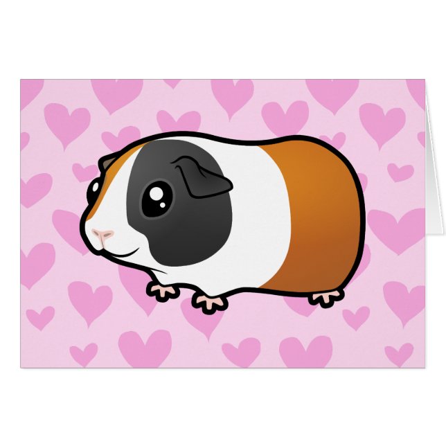 Amor del conejillo de Indias (pelo liso) (Anverso (Horizontal))
