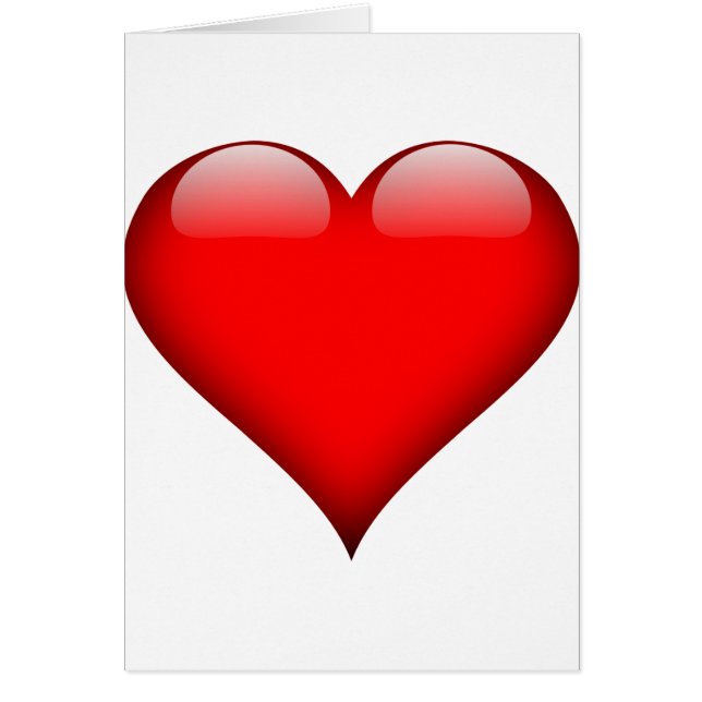 Amor del corazón rojo (Frente)