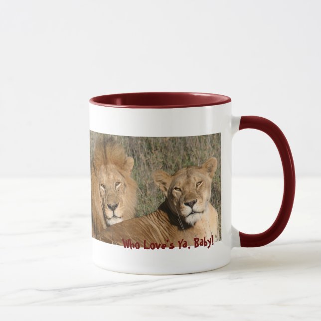 Amor del león - taza (Derecha)
