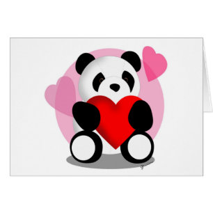 Amor del oso de panda