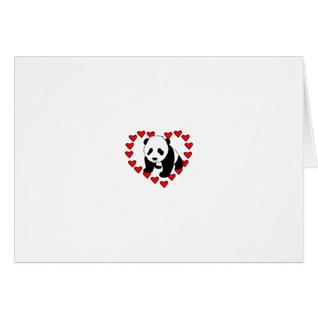 Amor del oso de panda (Anverso (Horizontal))