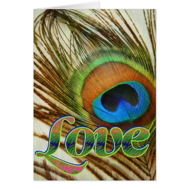 Amor del pavo real (Frente)