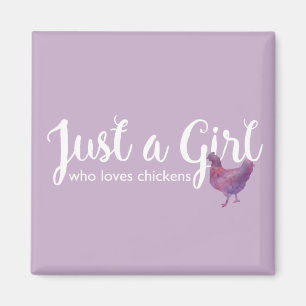 Amor del pollo apenas un imán de los pollos del