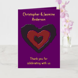 Amor derretido gótico corazón personalizado