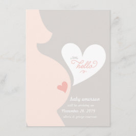 Amor desde la Invitación del embarazo en el estóma