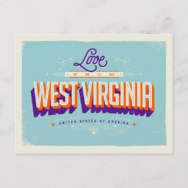 AMOR desde la postal de West Virginia