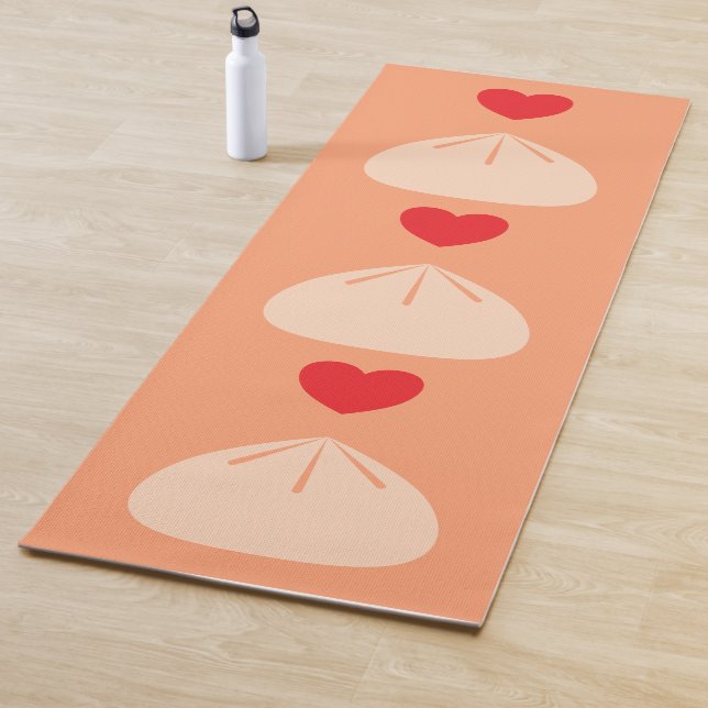 Amor desmoronante Cantaloupe Yoga Mat (In situ)