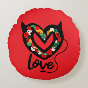 Amor Divino Amargo Almohada redonda