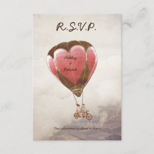 AMOR DREAM Wedding Invitación RSVP