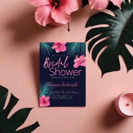 Amor eléctrico Neón Rosa Retro Tropical