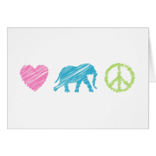 Amor, elefante y paz