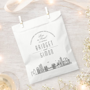 Amor en Brooklyn   Bolsas favoritas de bodas