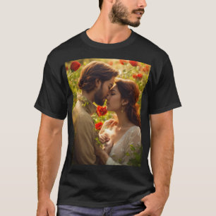 "Amor en Cada Hilo – Camiseta para Parejas Románti