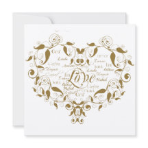 Amor en cualquier idioma Invitación a la Boda de O