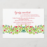 Amor en los Navidades arroja invitación