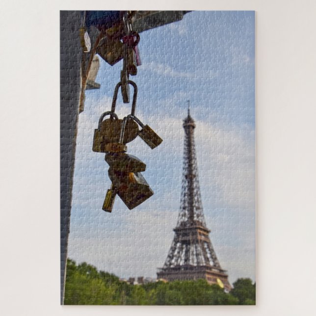 Amor en París - 20x30 - 1014 pcs Rompecabezas (Vertical)