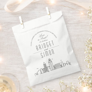 Amor en San Diego   Bolsas favoritas de bodas