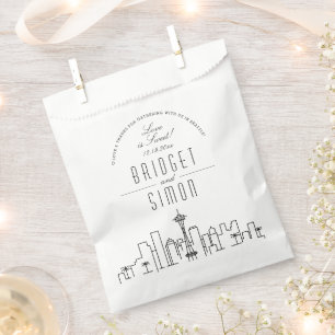 Amor en Seattle   Bolsas favoritas de bodas