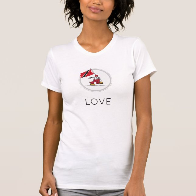 Amor en Trinidad | Camiseta Minimalista moderna (Anverso)
