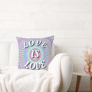 Amor Es Amor Orgullo Almohada Decorativa