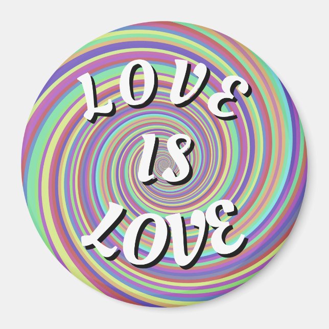Amor Es Amor Orgullo Imán (Frente)