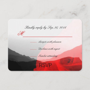 Amor eterno/Cordillera Rojo Rose RSVP