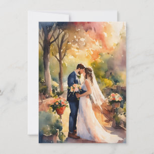 Amor Eterno: Elegante invitación a la boda