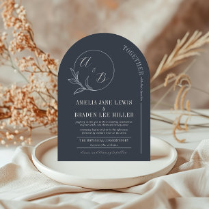 Amor eterno   Invitación a la boda del Arco Azul p
