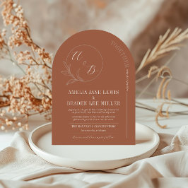 Amor eterno | Invitación a la boda del Arco de Ter