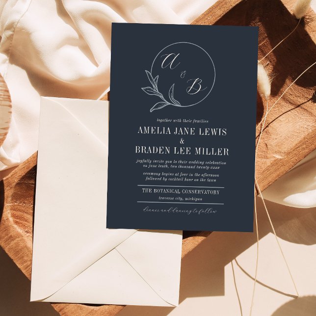 Amor Eterno | Invitación de Boda Corona Azul Profu (Subido por el creador)