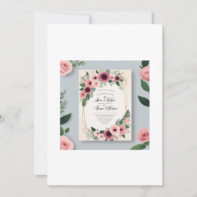 Amor eterno: Una invitación a la boda (Anverso)