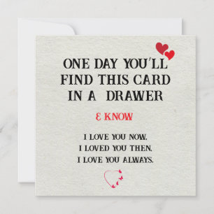 Amor eterno: Una tarjeta de Keepsake para cada oca