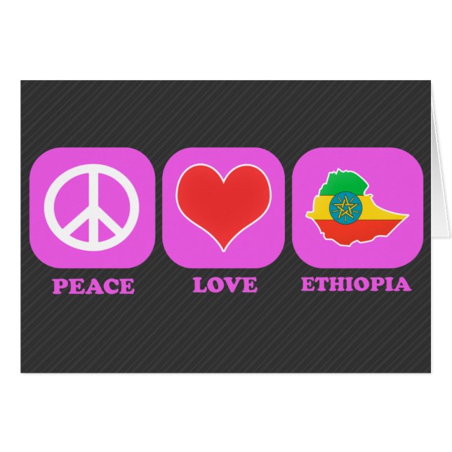 Amor Etiopía de la paz (Anverso (Horizontal))